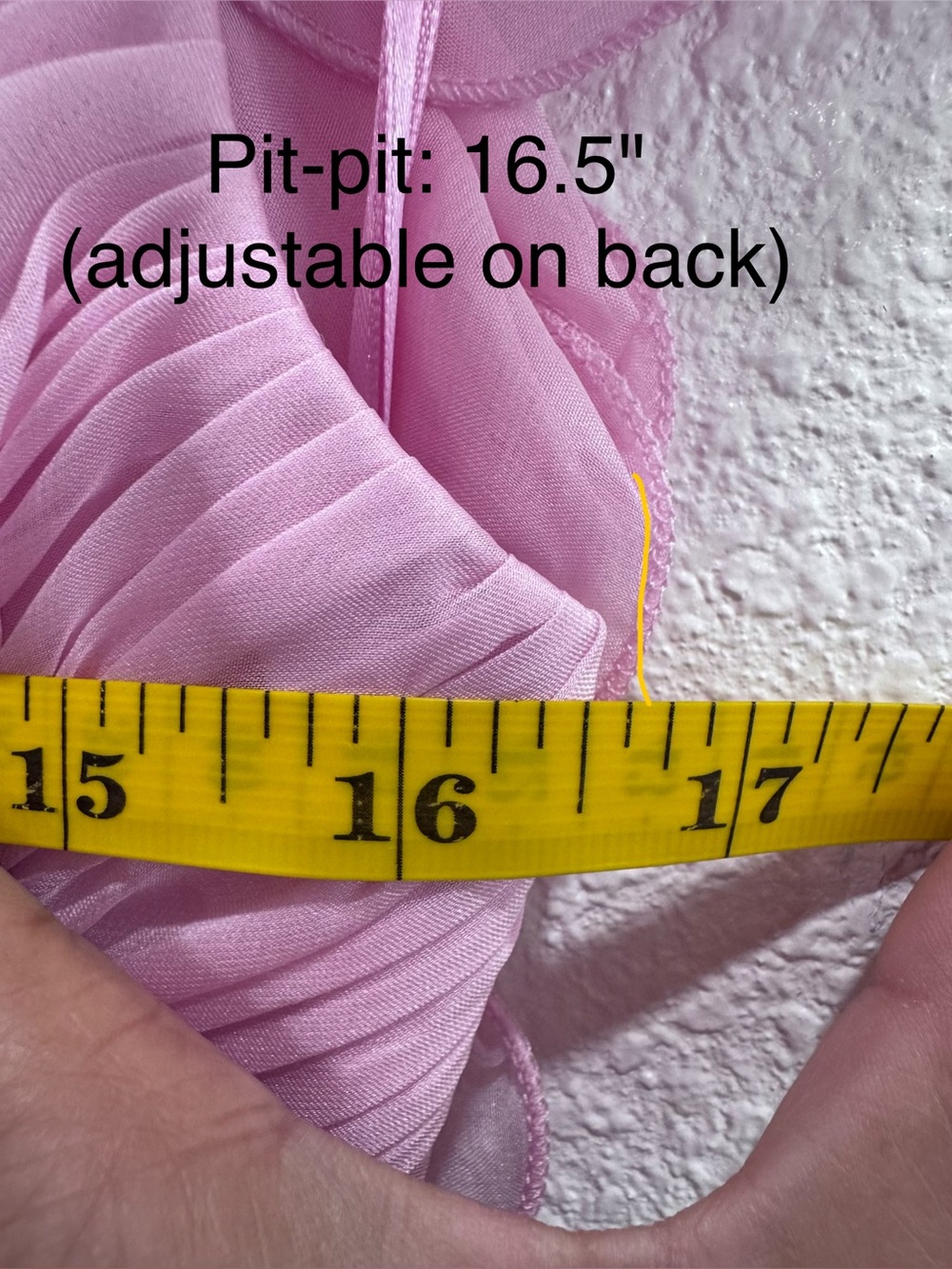 NEW MAC DUGGAL
Pink Ruffle Tiered Cut-Out Chiffon Gown in Blush Sz: 4 #67911 - Picture 11 of 13
